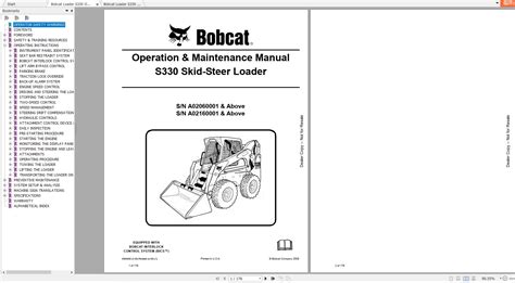 bobcat skid steer stuck|bobcat maintenance manual.